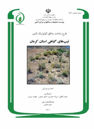 طرح شناخت مناطق اکولوژیک کشور، تیپ‌های گیاهی استان کرمان
