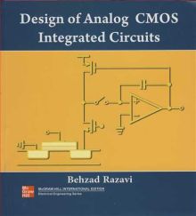 DESIGN OF ANALOG CMOS INTEGRATED CIRCUITS